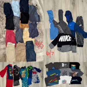 Nike and Under Armour Kids Clothing Bundle